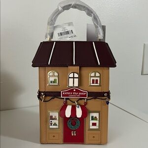 NWT Kate Spade “Kate’s Toy Shop” House Bag – Holiday Novelty Crossbody